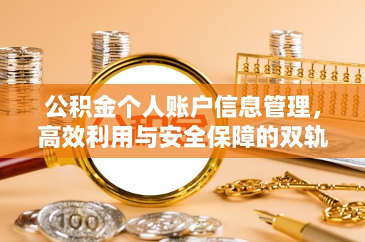 临朐公积金个人账户信息管理，高效利用与安全保障的双轨并行