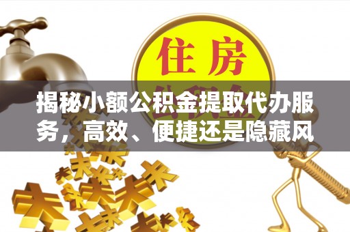 临朐揭秘小额公积金提取代办服务，高效、便捷还是隐藏风险？