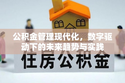 临朐公积金管理现代化，数字驱动下的未来趋势与实践