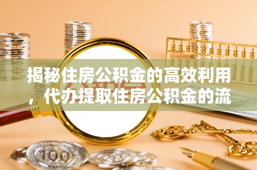 临朐揭秘住房公积金的高效利用，代办提取住房公积金的流程与技巧