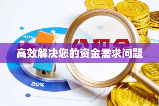 临朐高效解决您的资金需求问题