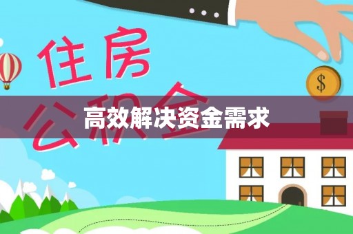 临朐高效解决资金需求