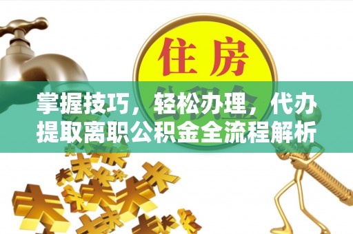 临朐掌握技巧，轻松办理，代办提取离职公积金全流程解析