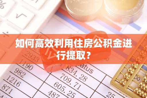 临朐如何高效利用住房公积金进行提取？